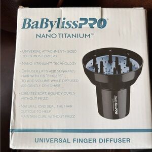 BaBylissPRO Nano Titanium Blue Hair Dryer